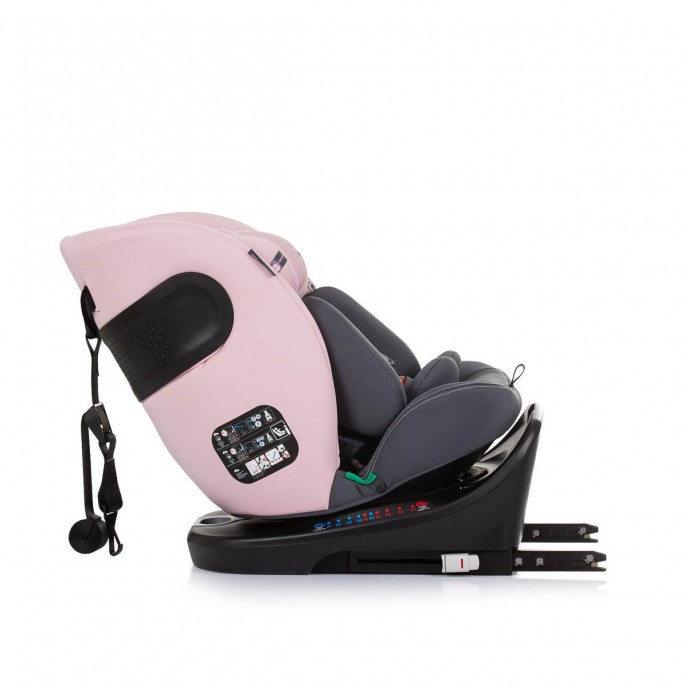 Chipolino Carseat I-Size ISOfix 360 Motion Flamingo (40-150cm)