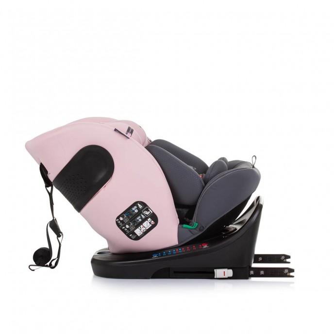 Chipolino Carseat I-Size ISOfix 360 Motion Flamingo (40-150cm)