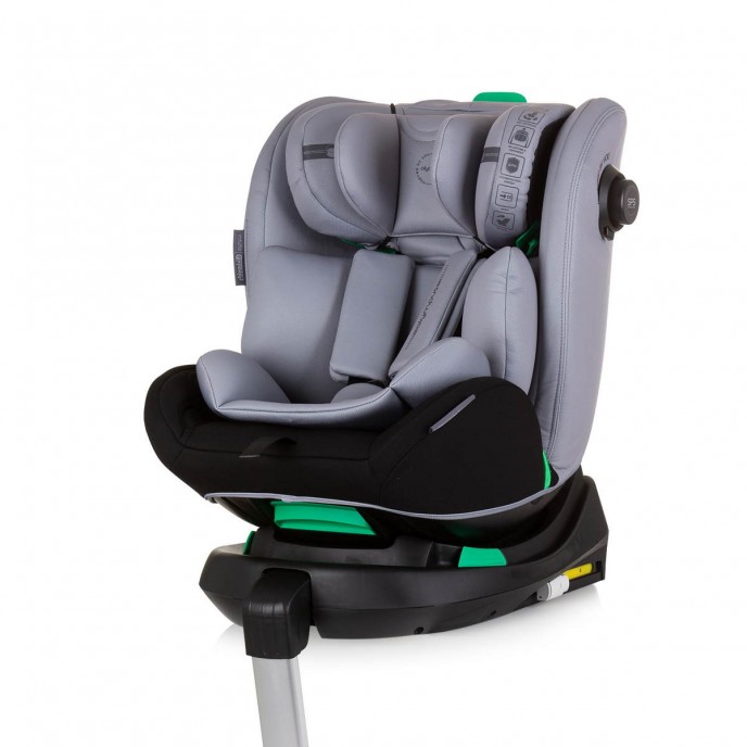 Chipolino Carseat I-Size ISOfix 360 Olympus Ash Grey (40-150cm)