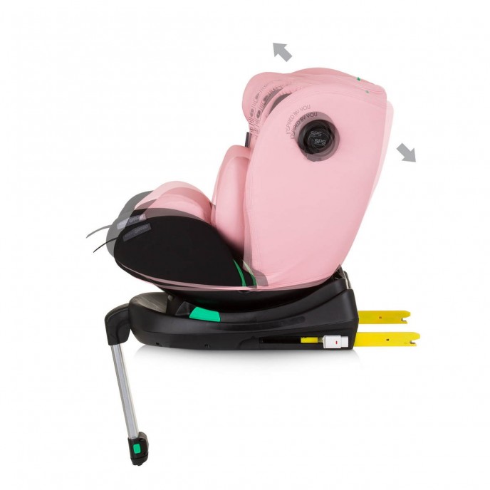 Chipolino Carseat I-Size ISOfix 360 Olympus Flamingo (40-150cm)