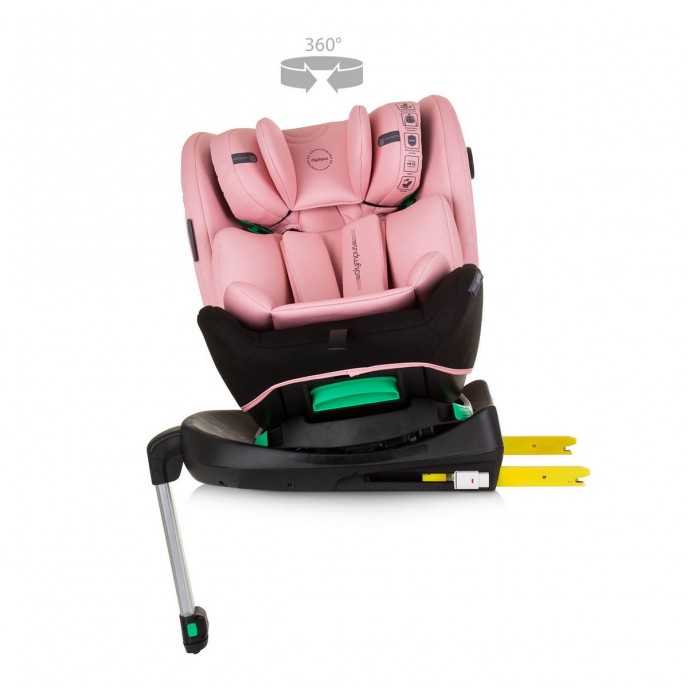 Chipolino Carseat I-Size ISOfix 360 Olympus Flamingo (40-150cm)