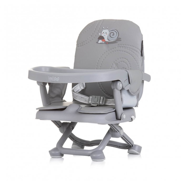 Chipolino Booster Chair Lollipop Ash Grey