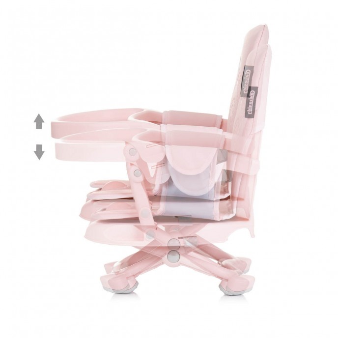 Chipolino Booster Chair Lollipop Flamingo