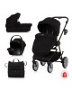 Chipolino Travel System Linea Obsidian