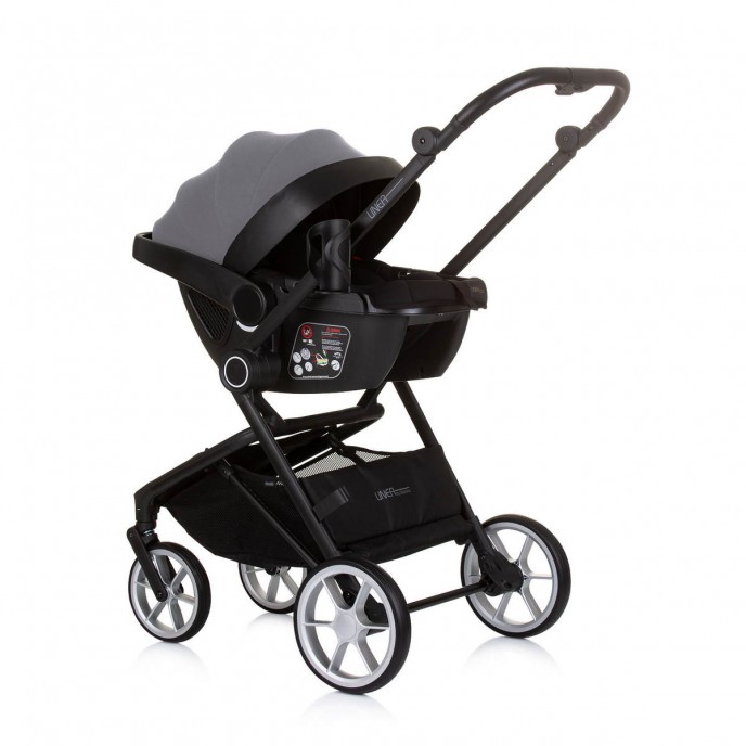 Chipolino Travel System Linea Ash Grey