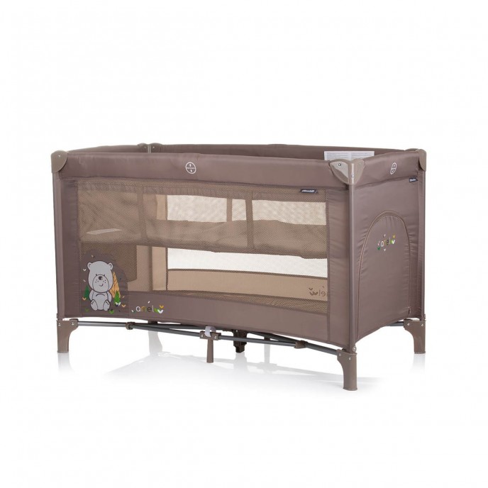 Chipolino Travel Cot Ariel Macadamia