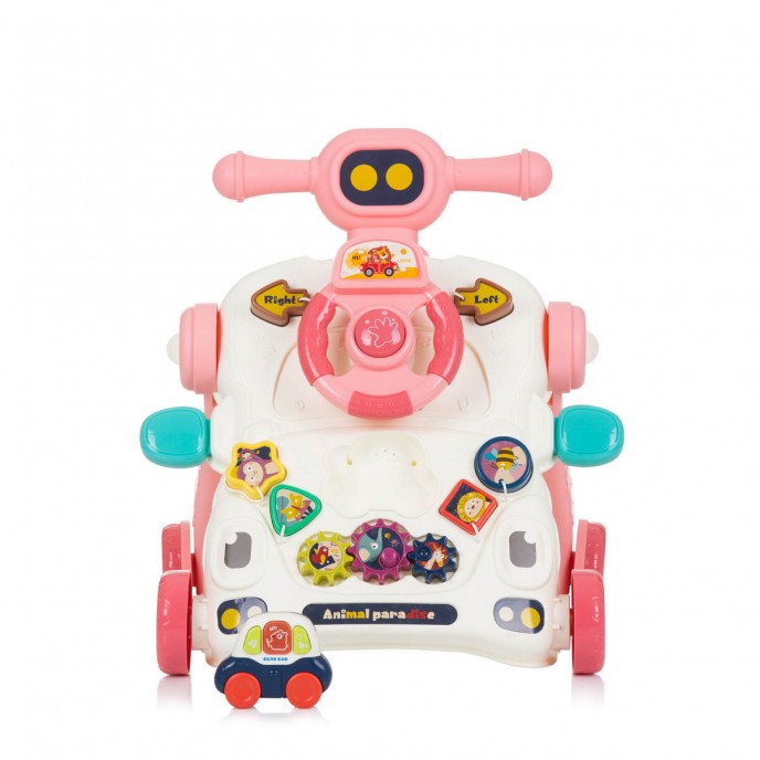 Chipolino Activity Walker 3 in 1 Car Pink