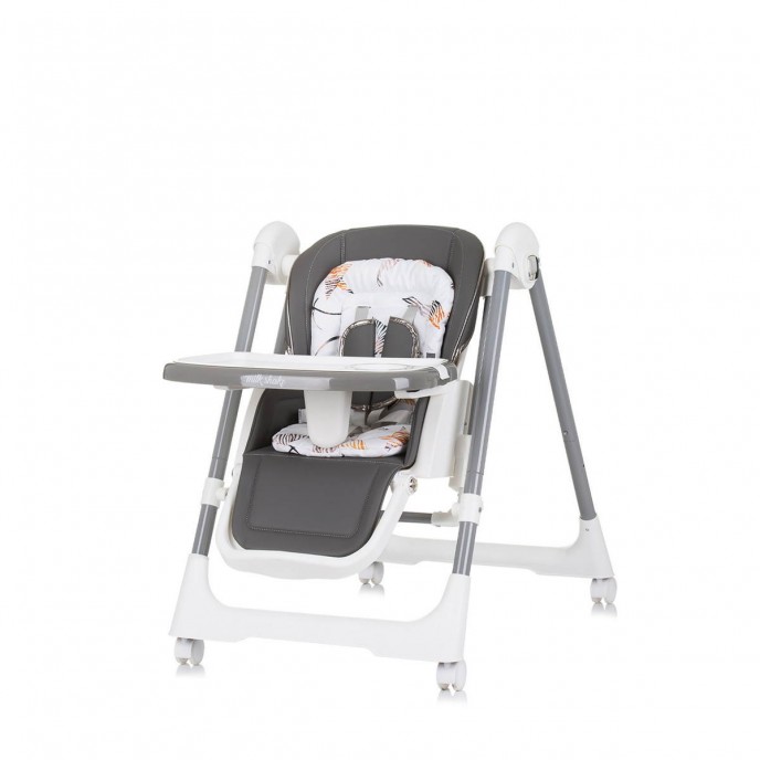 Chipolino Highchair and Swing Milkshake Ash Grey