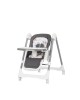 Chipolino Highchair and Swing Milkshake Ash Grey