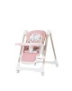 Chipolino Highchair and Swing Milkshake Flamingo