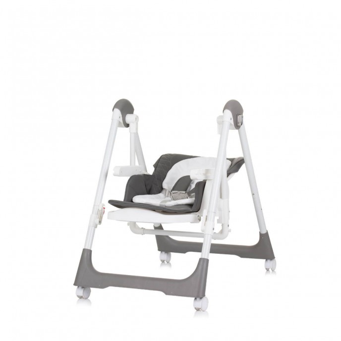 Chipolino Highchair and Swing Milkshake Granite