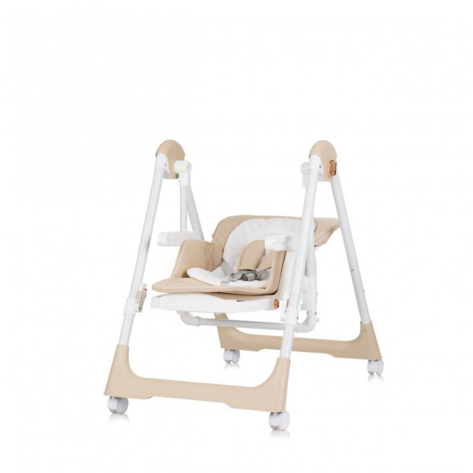 Chipolino Highchair and Swing Milkshake Beige