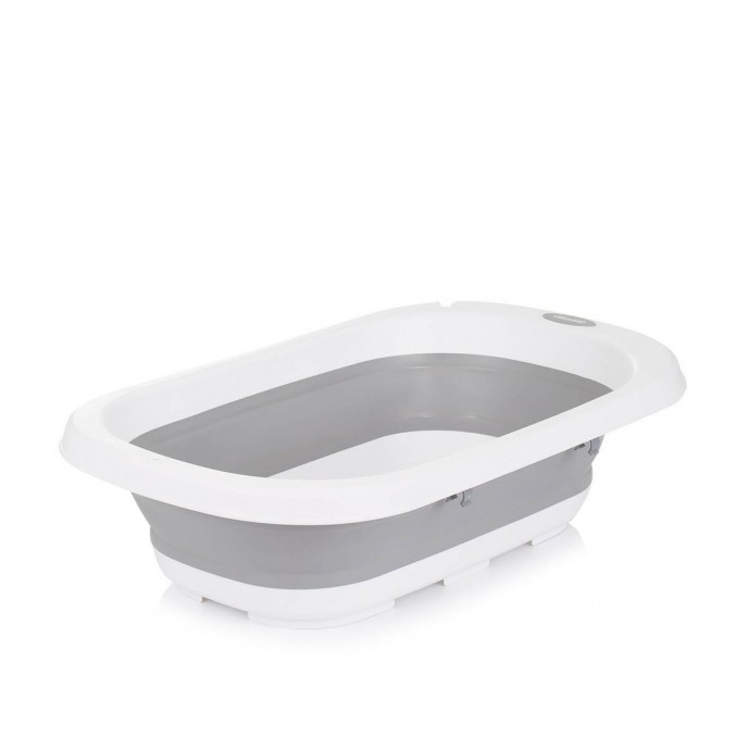 Chipolino Changer Unit with Foldable Bath Fiore Grey