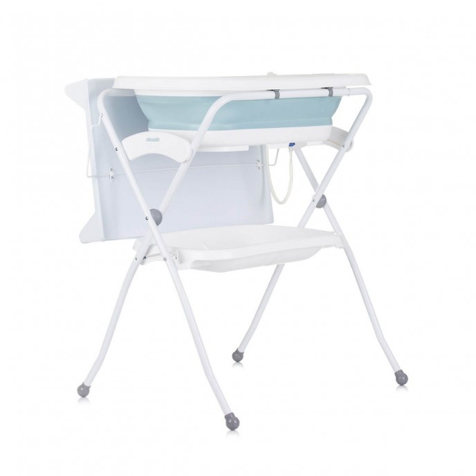 Chipolino Changer Unit with Foldable Bath Fiore Blue