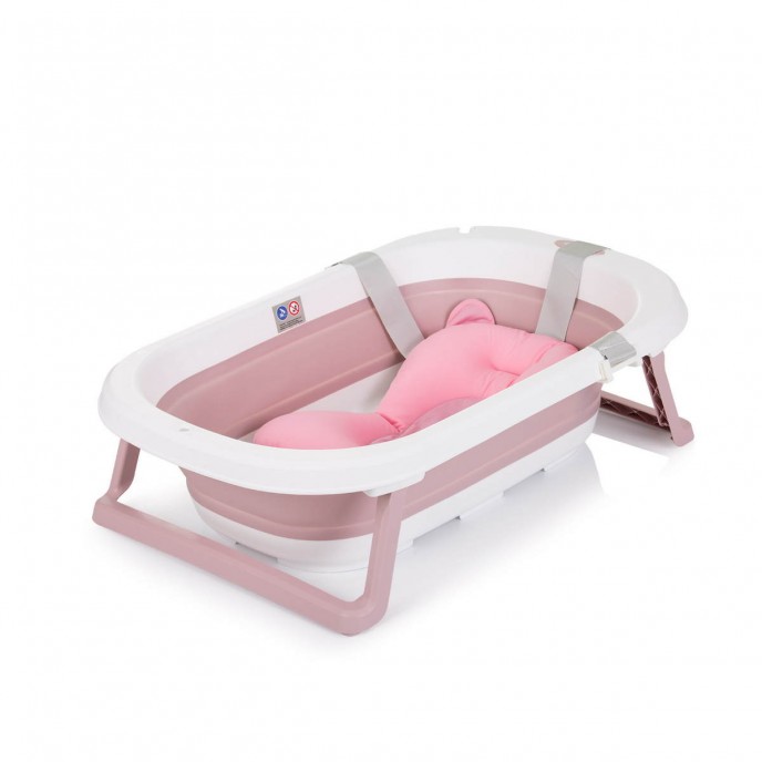 Chipolino Foldable Bath with Support Isla Pink