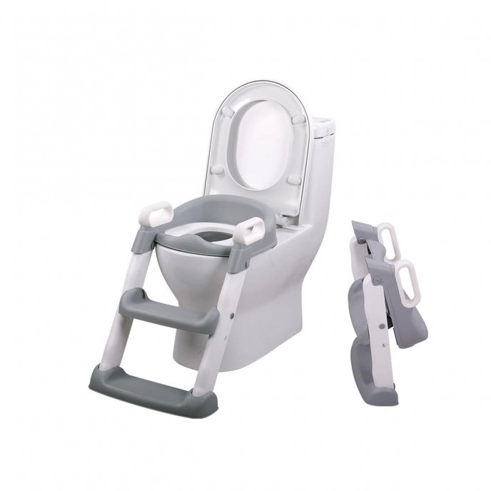 Chipolino Toilet Trainer Ladder Skippy Grey