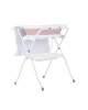 Chipolino Changer Unit with Foldable Bath Fiore Pink