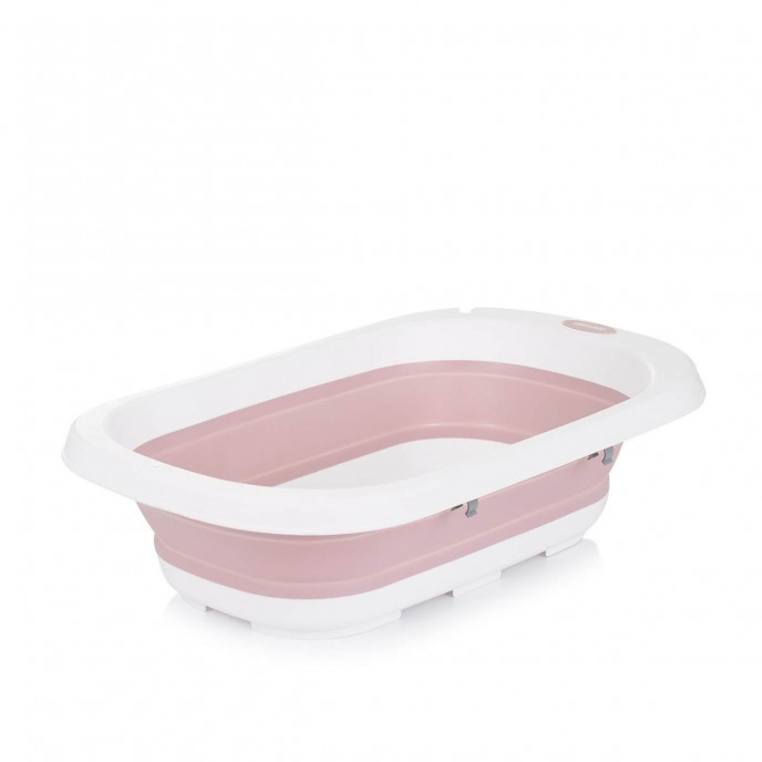 Chipolino Changer Unit with Foldable Bath Fiore Pink