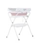 Chipolino Changer Unit with Foldable Bath Fiore Pink