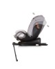 Chipolino Carseat I-Size ISOfix 360 Tourino Ash Grey (40-150cm)