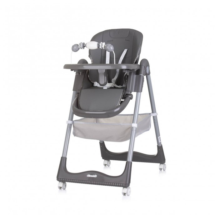 Chipolino Highchair First Spoon Ash Grey