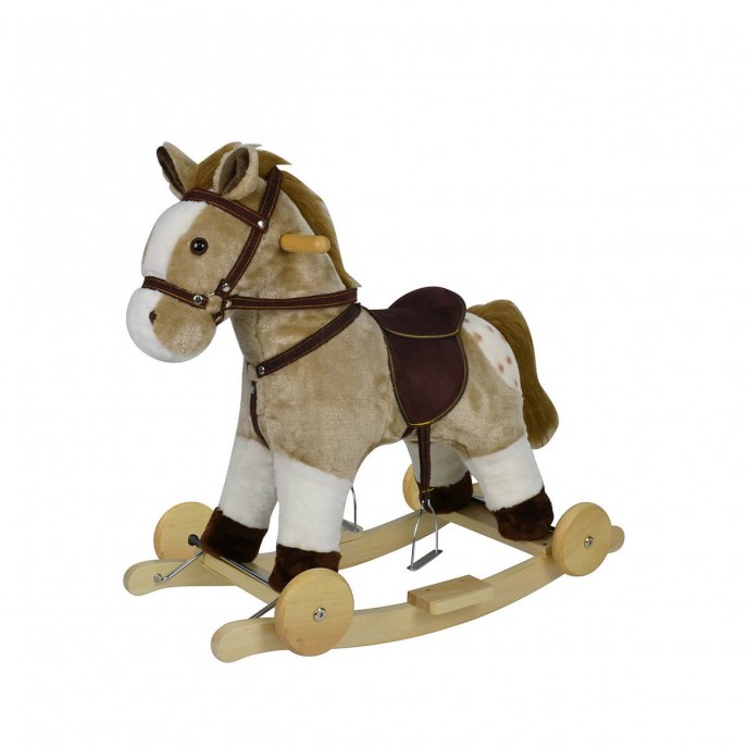 Chipolino Rocking and Ride On Horse Beige