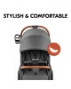 Hauck Stroller Uptown Melange Grey