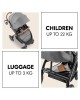 Hauck Stroller Uptown Melange Grey