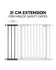 Hauck Gate Extension 21cm Black