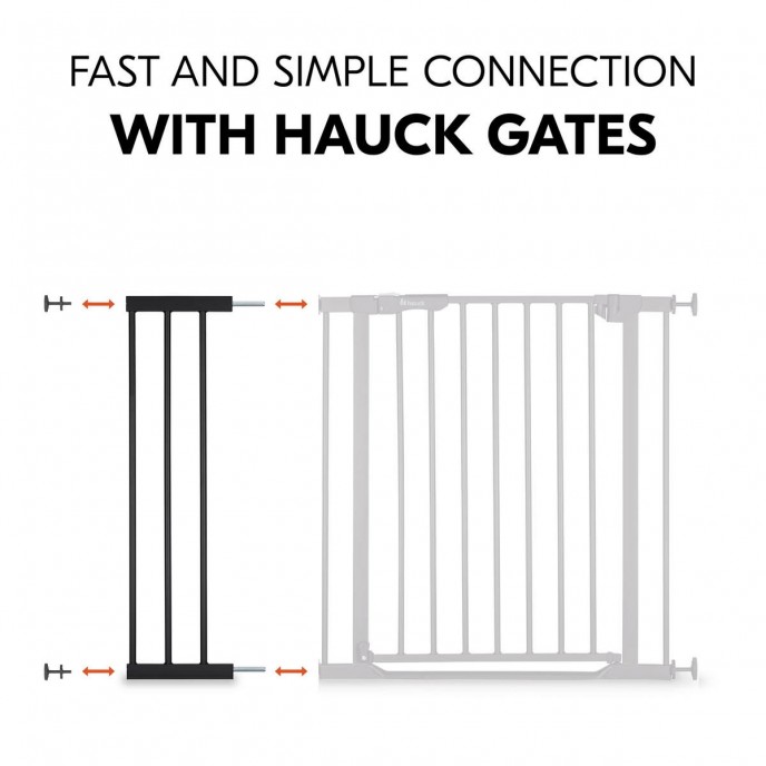 Hauck Gate Extension 21cm Black