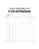 Hauck Gate Extension 21cm White