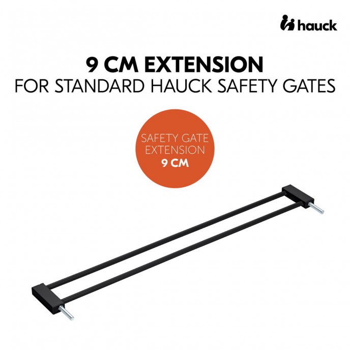 Hauck Gate Extension 9cm Black