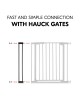 Hauck Gate Extension 9cm Black