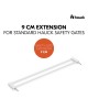 Hauck Gate Extension 9cm White