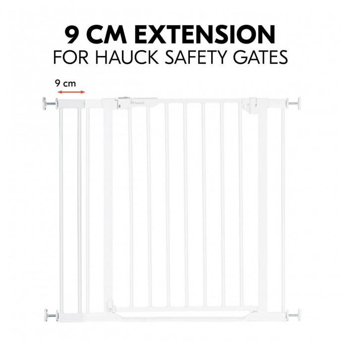 Hauck Gate Extension 9cm White