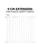 Hauck Gate Extension 9cm White