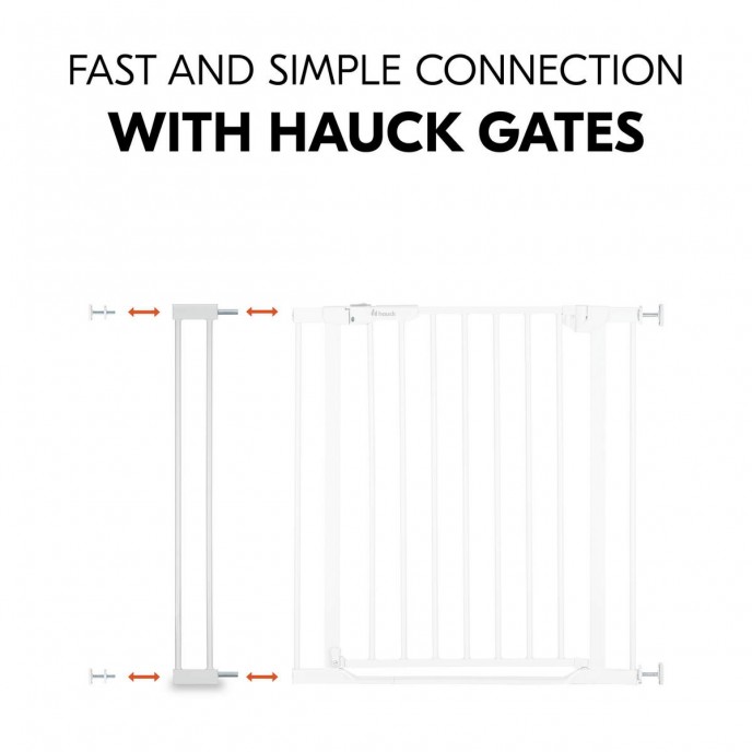 Hauck Gate Extension 9cm White