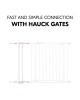 Hauck Gate Extension 9cm White