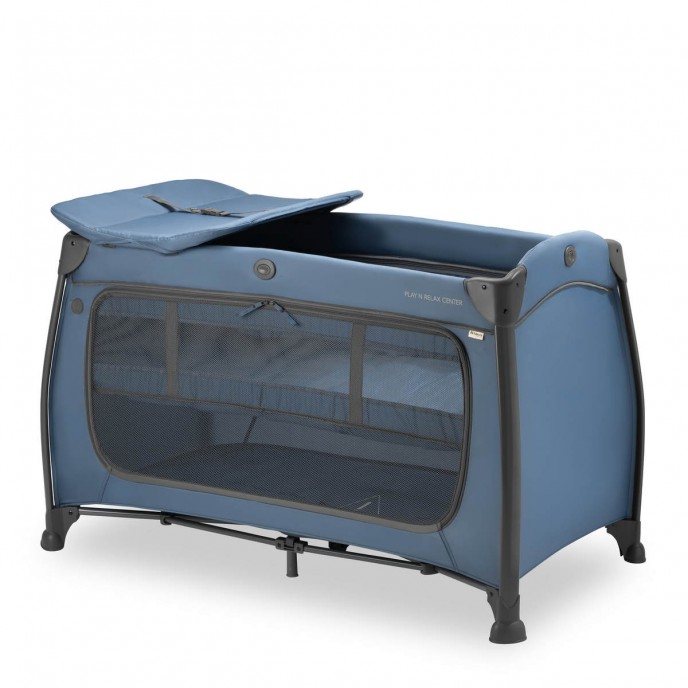 Hauck Travel Cot Play n Relax Centre Dark Blue