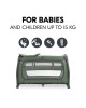 Hauck Travel Cot Play n Relax Centre Dark Green