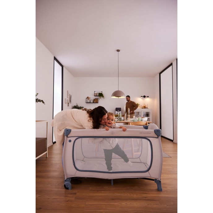 Hauck Travel Cot Sleep n Play Go Plus Dusty Mint