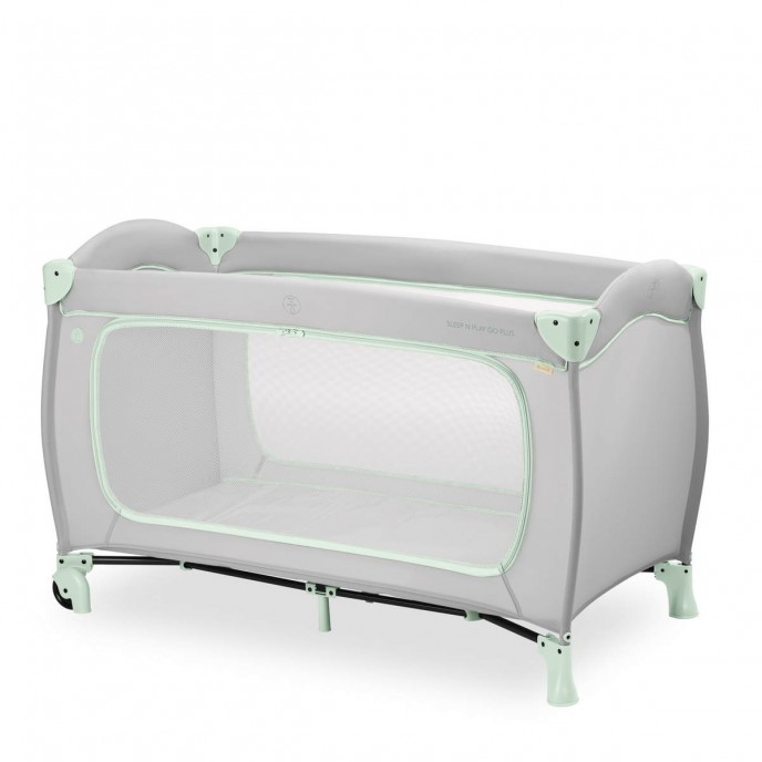 Hauck Travel Cot Sleep n Play Go Plus Dusty Mint