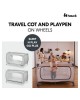 Hauck Travel Cot Sleep n Play Go Plus Dusty Mint