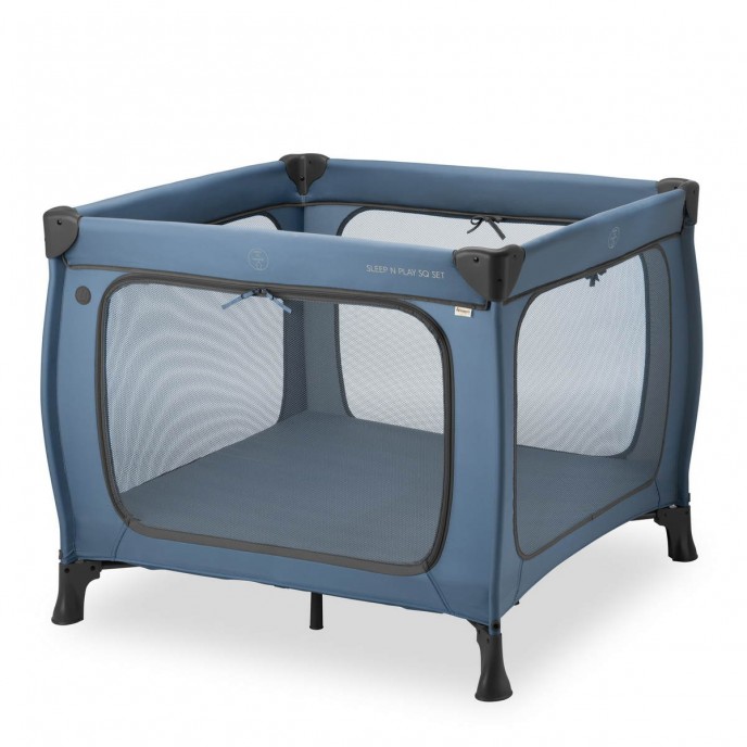 Hauck Travel Cot Sleep n Play Square Set Dark Blue Mum n Me Baby Shop Malta