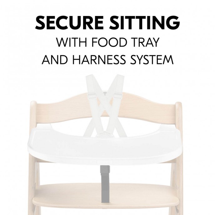 Hauck Highchair Click Tray for Arketa White