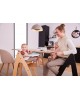 Hauck Arketa Wooden Highchair Beech (up to 130kg)