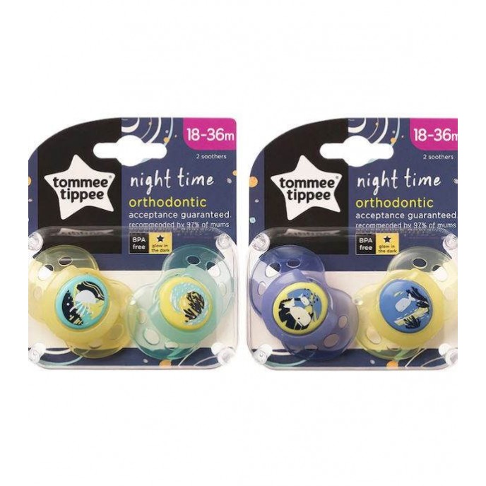 Tommee Tippee Soothers 18-36m Night Time