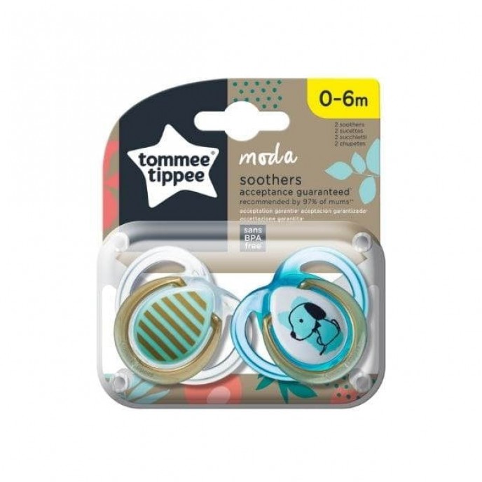 Tommee Tippee Soothers 0-6m Moda