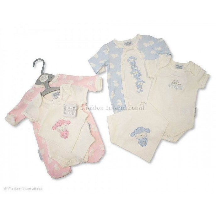 Babygrow Set 3pc Sheeping