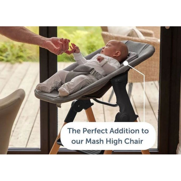 Baby Elegance Newborn Seat for Mash Highchair Grey-Black